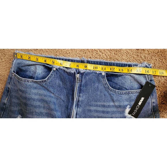 Distressed Blue Jeans - Picture 2 of 4